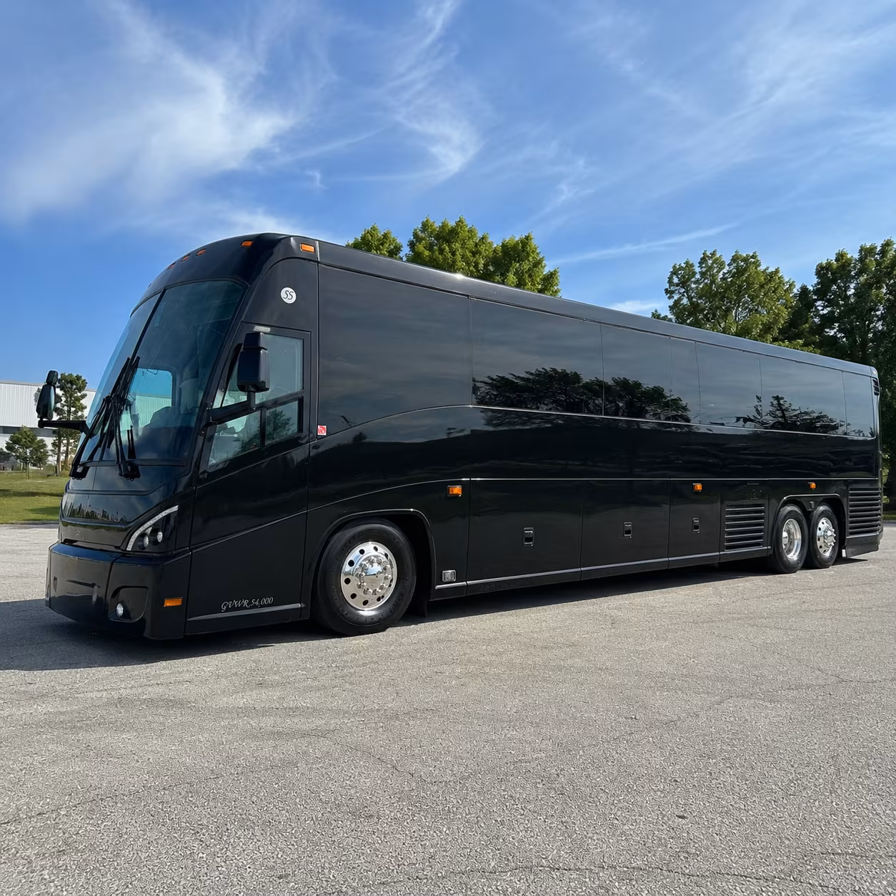 carrollton 47 passenger charter bus