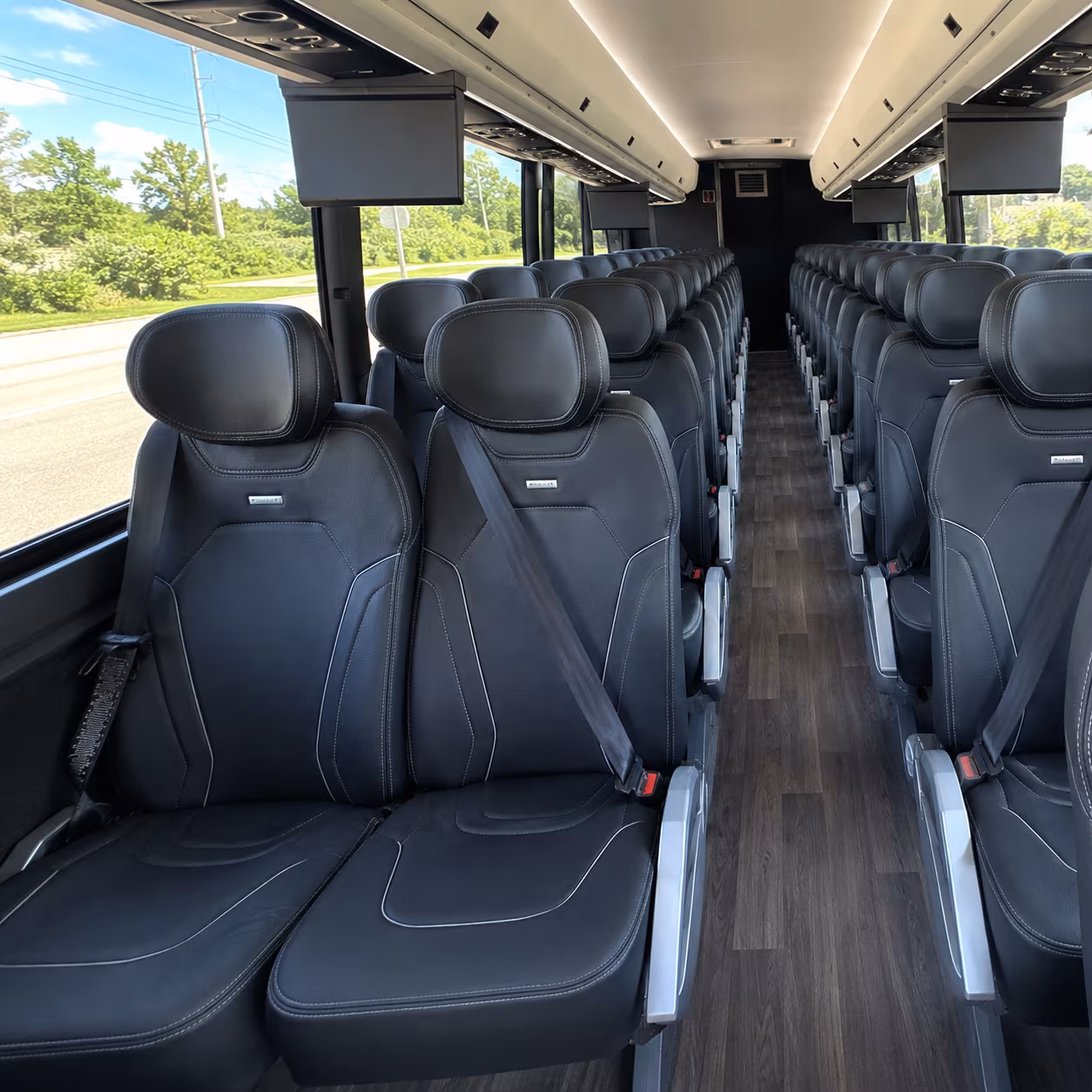carrollton charter bus inside