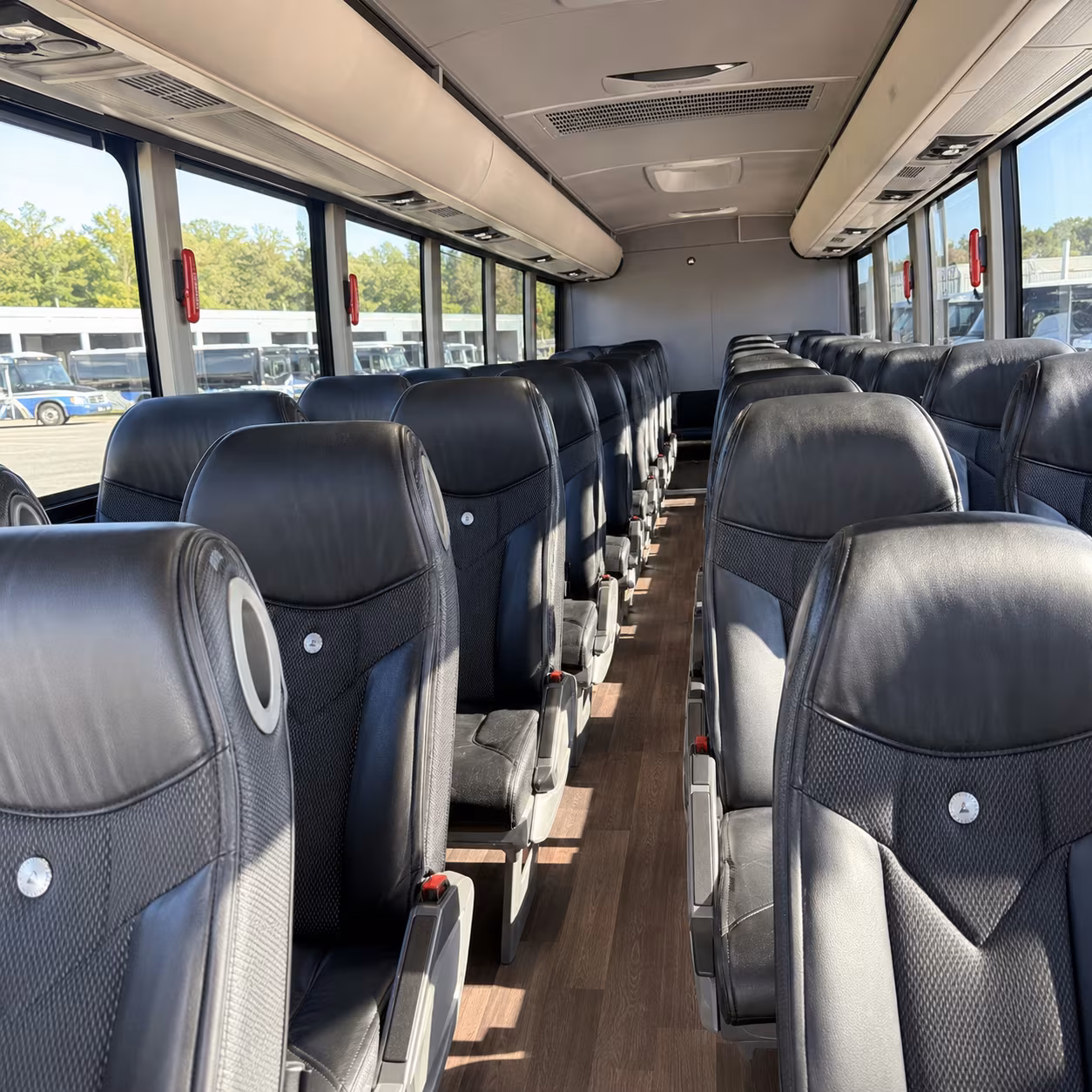 carrollton charter bus interior