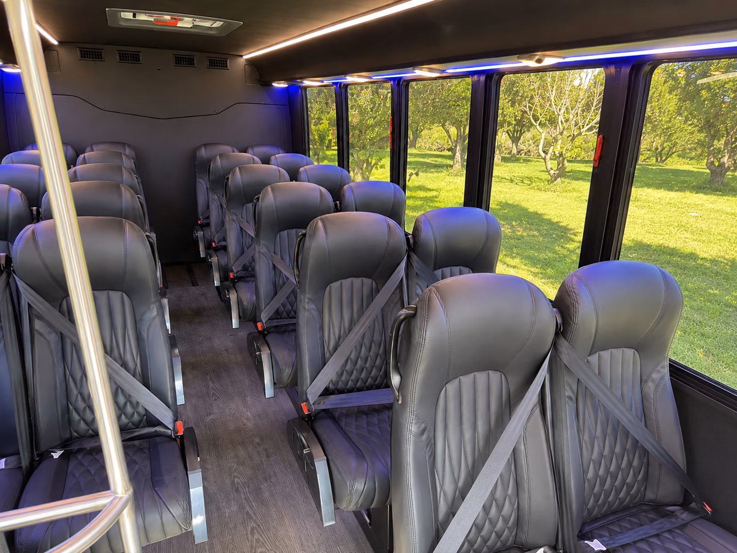 carrollton prom transportation onboard seating