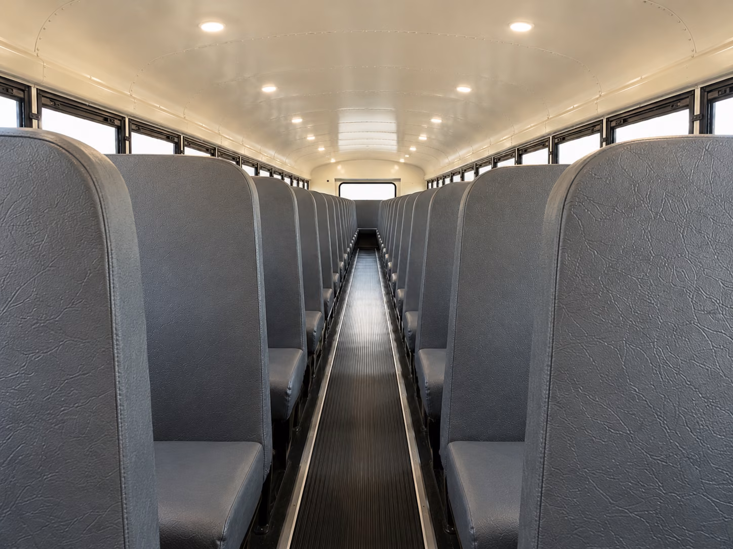 carrollton school bus inside