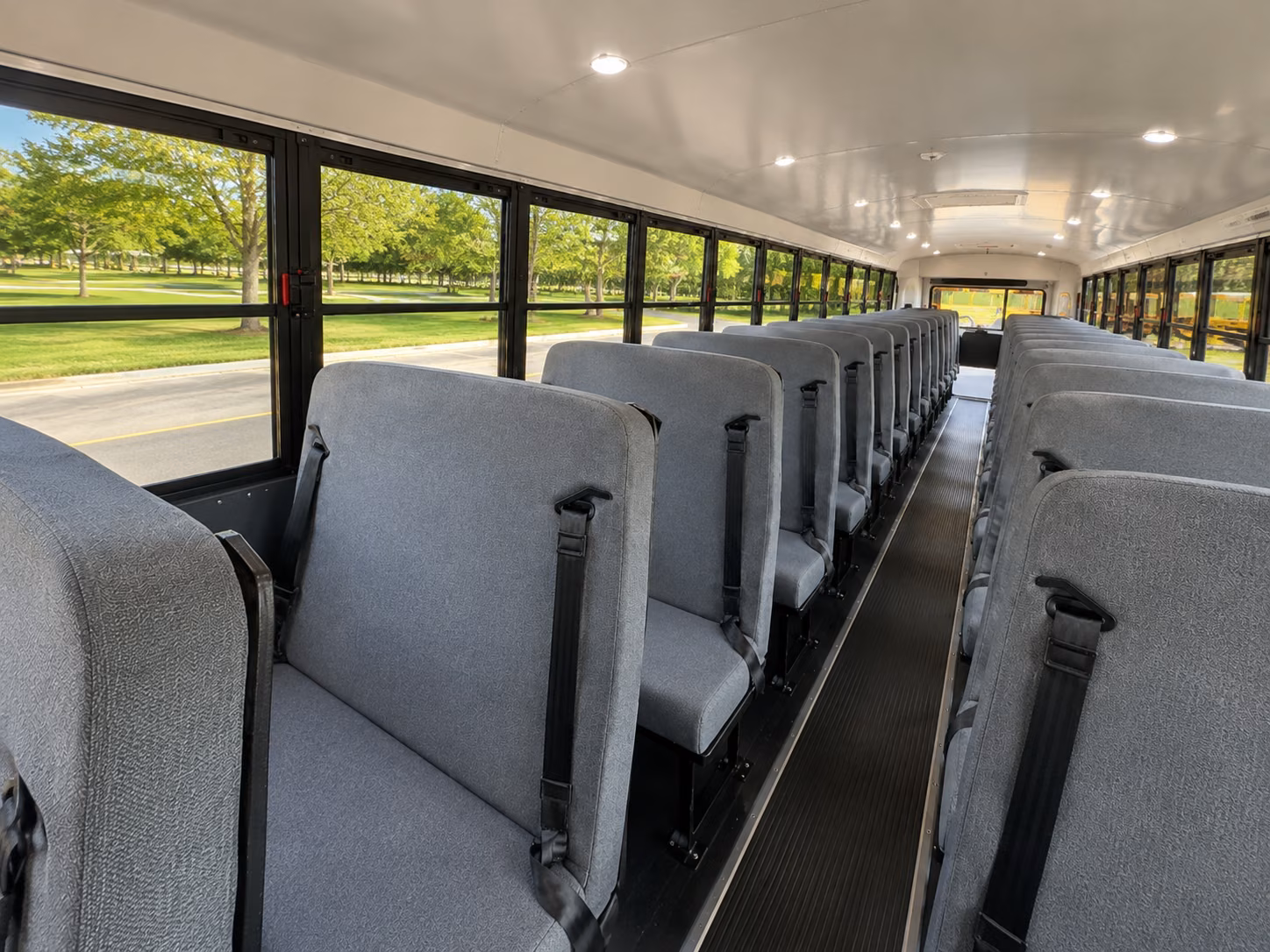 carrollton school bus interior
