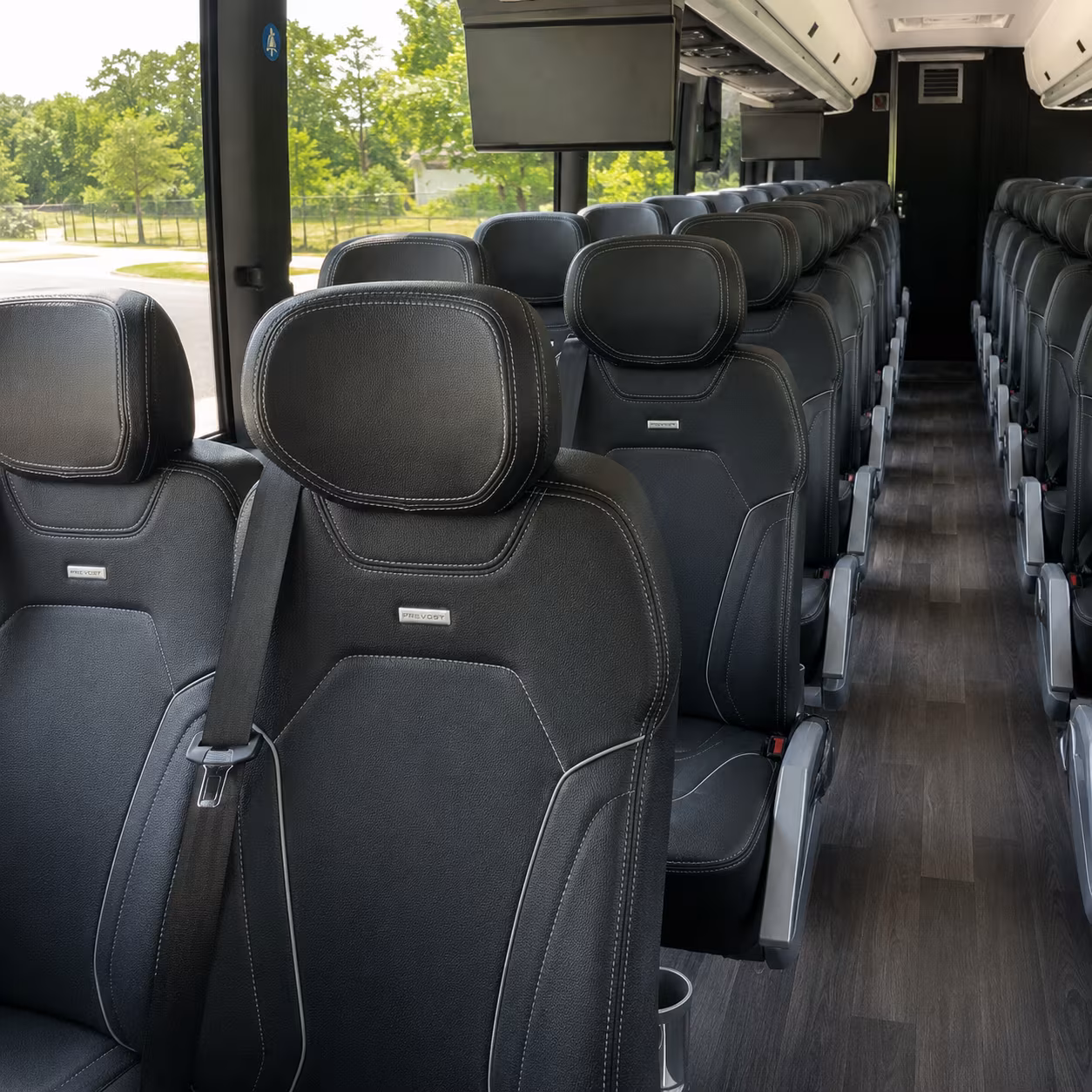 charter buses for bachelor nights out in deep ellum and the design district