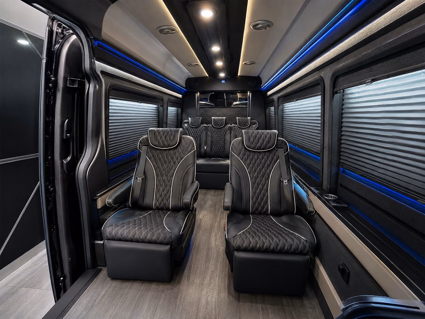 sprinter vans and minibuses for carrollton bridal party transportation